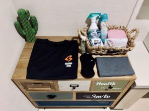 手ぶらで通えるジム