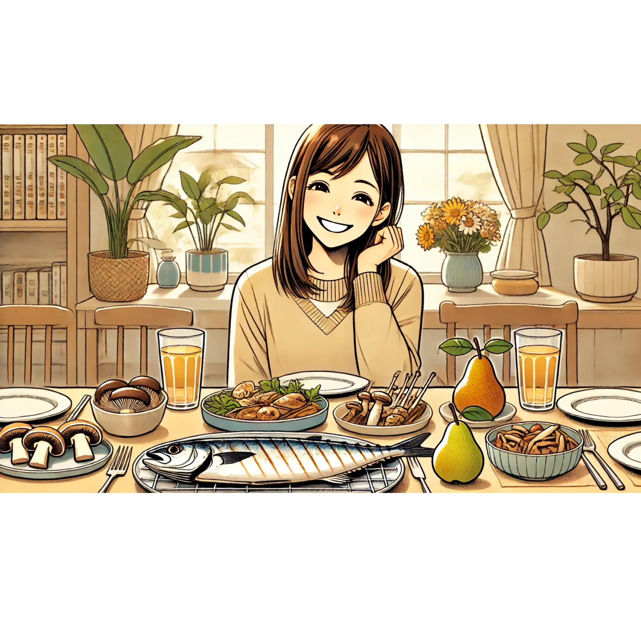 秋の食卓と旬食材