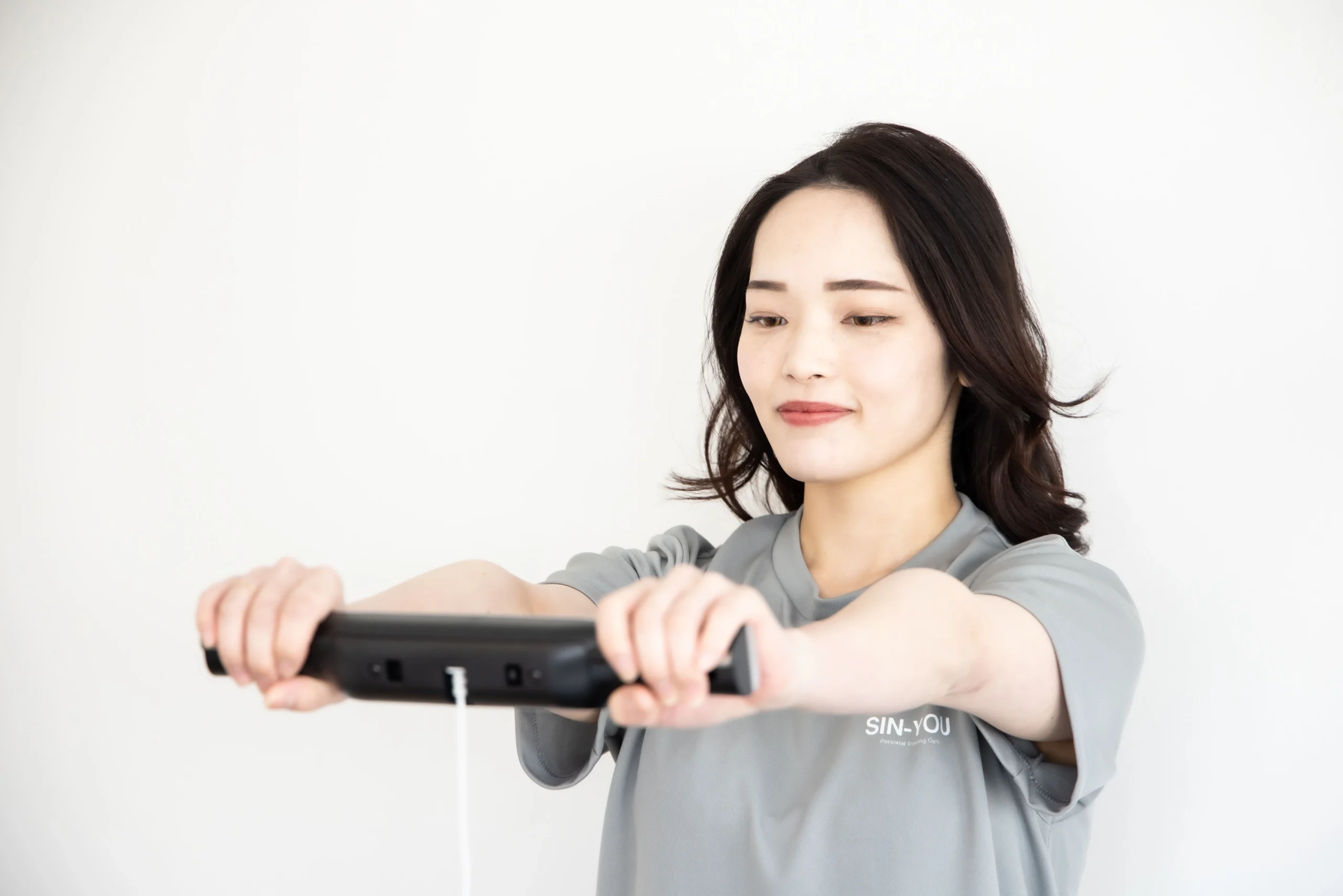 体組成測定の様子